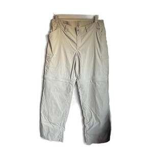 Dultch Tan Convertible Hiking Cargo Pants Zip Shorts 18 x 33 ready to ship